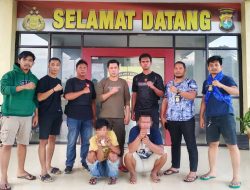 Nyabu di Rumah,Dua Pemuda Diciduk Tim Satuan Narkoba Polres Mateng