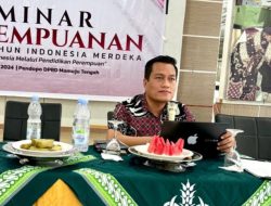 Kasat Reskrim Polres Mamuju tengah Sosialisasikan UU TPKS dan UU Perlindungan Anak