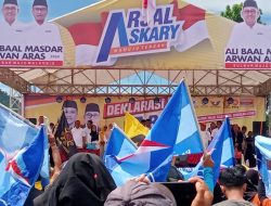 Militan Demokrat Kibarkan Bendera Partai Dideklarasi”Mateng Kuat” Mesin Partai untuk Arsal Aras
