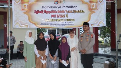 Kapolres Mamuju Tengah bersama Ketua Bhayangkari Cabang Mamuju Tengah melaksanakan buka bersama