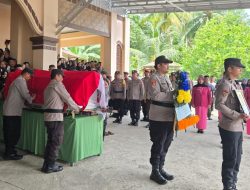 Penghormatan Terakhir untuk Bhayangkara Terbaik: Brigpol Rajamang Dimakamkan Secara Kedinasan di Bulukumba