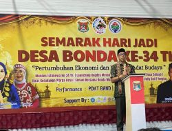 Hari Jadi Desa Bonda Ke 34 tahun,Maju bersama desa bonda membawa pertumbuhan ekonomi dan warisan budaya Maqbi