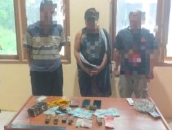 Satreskrim Polresta Mamuju Tetapkan Tiga Tersangka Kasus Judi Kiu-Kiu di Tommo