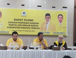 Rapat Perdana Partai Golkar Mamuju Tengah,Di Bawah Kepemimpinan Andi Irwan, Partai Golkar Target Hingga 10 Kursi Pada Pemilu Mendatang 