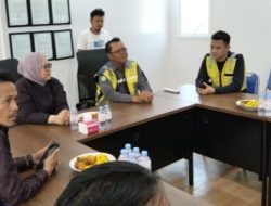 Ketua DPRD Mamuju Tengah Melakukan kunjungan Kerja Di Pembangunan RS PHTC Kemenkes Mamuju tengah