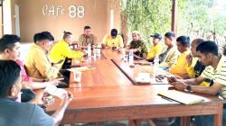 Partai Golkar Mamuju Tengah Gelar Rapat Persiapan HUT Golkar Ke-62 Tahun 