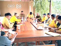 Partai Golkar Mamuju Tengah Gelar Rapat Persiapan HUT Golkar Ke-62 Tahun 