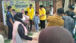 DPD Partai Golkar Mamuju Tengah Gelar Bakti Sosial Pada Peringatan HUT Golkar Ke 62 Tahun